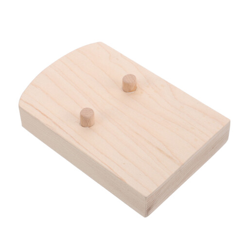 2Pièces Support De Chevalet En Bois Beige Pour Réparations 1