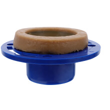 ABS Toilet Flange Kit Met Wax Ring Lekvrije Toilet Vervangingsset