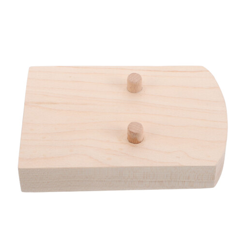 2Pièces Support De Chevalet En Bois Beige Pour Réparations 2