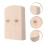 2Pièces Support De Chevalet En Bois Beige Pour Réparations 10