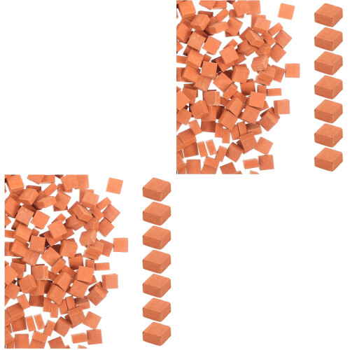 560Pièces Mini Orange Décoratives Pour Maquettes Et Bricolage 2