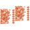 560Pièces Mini Orange Décoratives Pour Maquettes Et Bricolage 4