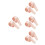 8Pièces Rose Satinés Pour Chaussures De Danse 10