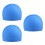 3Stk Blaue Schwimmkappen Elastisch Zum Schutz Und 8