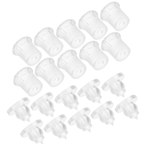 50Ensembles Vis Décoratives Transparentes En Pour Mobilier 1