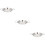 3Pcs Stainless Steel Snack Holder Silver Smooth Surface Easy Clean 8