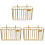 3Pièces Cage En Acier Robuste Pour Animaux 4