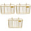 3Pièces Cage En Acier Robuste Pour Animaux 5