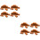 2Pièces Mini Marron Pour Décor Et Jardin Miniature 7