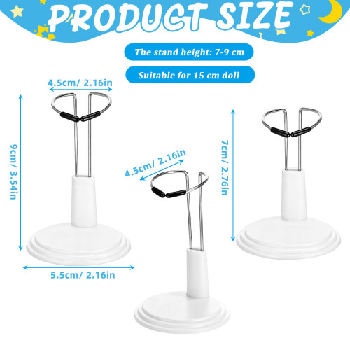 8Pièces Présentoir , Support Stable Pour Figurines 1
