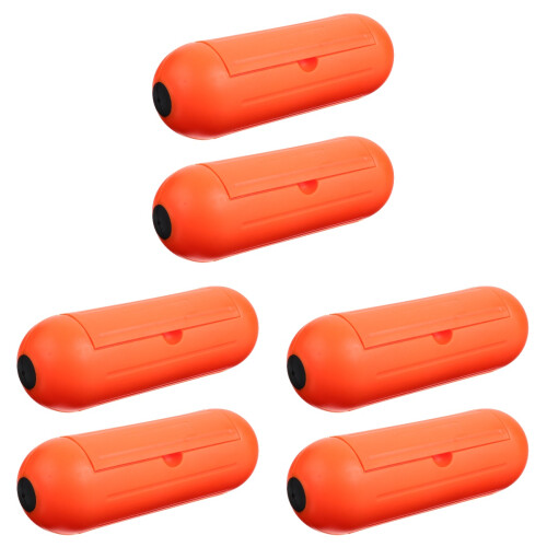 6Stk Kabelverbindungsbox Robust Orange Für Außenbereich 2