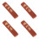 4Pcs Durable Dark Red Ink Sticks for Student Calligraphy and Art Use 10