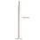 4Sets Schlagzeug Zubehör Holz Drumsticks Mit Textilgriff Bunt 9