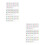 6Pièces Bandes Notes Piano Autocollantes Accessoires Clavier Débutant 9