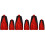 6Pièces Cape De Vampires Colorée Durable Pour Soirée Cosplay Halloween 4
