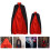 6Pièces Cape De Vampires Colorée Durable Pour Soirée Cosplay Halloween 9