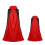 6Pièces Cape De Vampires Colorée Durable Pour Soirée Cosplay Halloween 10