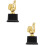 2Stk Kunststoff Trophäen Kinderpreis 6