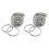 Anéis de Macramê de Metal 2 Polegadas para Cabides de Plantas de Macramê Kit de 20 Anéis de Metal Fivela o para Anel de Artesanato de Macramê 1