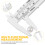 5Pièces Calibreur Mini 80Mm Pour Mesure 8