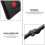 3Pcs Black Folding Guitar Frame with Silicone Sleeve Non-Slip Base 5