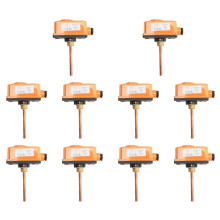 10X G1/2 Male Thread Hot Water Pipe Thermostat Temperature Controller 90 Celsius High Temperature Start Heating System