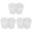 900Paren Zelfklevende Witte Hook En Loop Dotstickers Sterke Hechting 3
