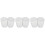 900Paren Zelfklevende Witte Hook En Loop Dotstickers Sterke Hechting 4