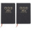2Pcs Black Academic Planner 2022-2023 Professional Daily Plan Notebook 2