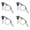 4X Stainless Steel Quick Release Pin 6mm Diameter  Locking Pin with Push Button Lanyard Cable Usable Length 25mm 1