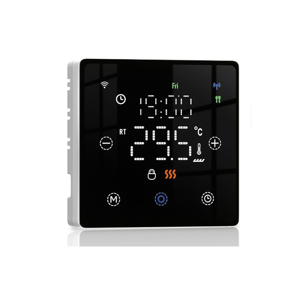 Tuya Zigbee Thermostat For Water/Electric Floor Heating Gas Boiler Remote Temperature App Voice Controller Black 6031120882188
