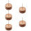 5Stk Hausgemachter Holz Garnhalter Beige Nähfaden Organizer Robust 11
