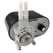 GROTHEN Heavy-Duty Peristaltic Pump - 114-500ml/Min Self-Priming for Viscous Fluids Adjustable Speed Titration System EU Plug