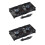 2Stk Schwarz USB Dual Lüfter Leiser Router Ventilator 5