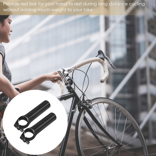 2pcs Bicycle Handle Riding Accessories Aluminum Alloy 2