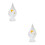 2Pièces Figurines En Résine Décoration Multiusage Maison Église 6