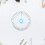 30Pcs Sky-Blue Plastic Drafting Tools Clear Circle Ruler Protractor 3