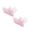 2Pièces Séchage Rose Support Bottles Flexible En PP Sécurisé 4