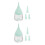 2Pièces Nourrisseur Portable 9