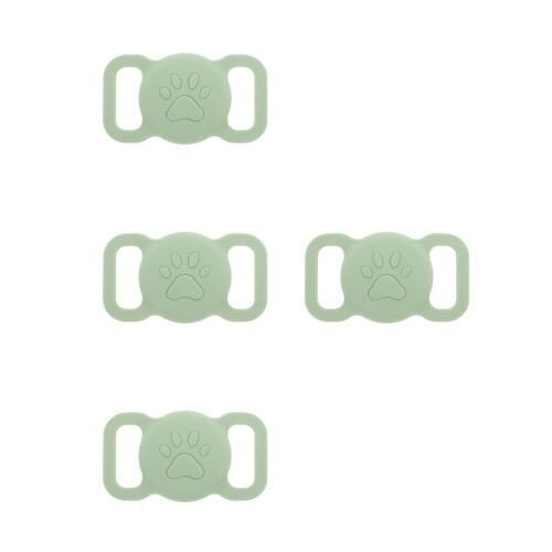 4Pièces Housses Silicone Vert Protège Pratique 2