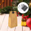 Stickers Cachets Autocollants Noir Pour Cadeaux 9