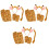 3Ensembles Ensemble Cosplay Oreilles Et Queue Costume Animal 4