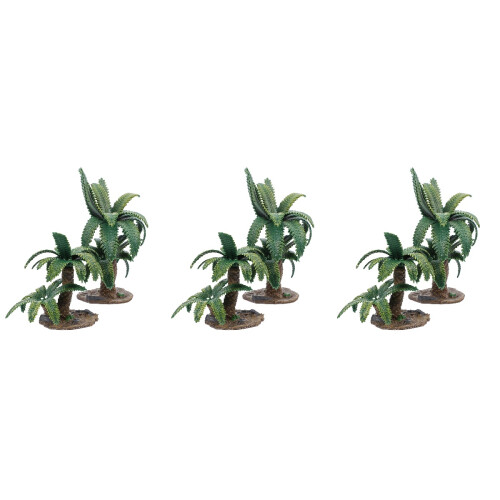 6Pièces Modèles Mini Arbres Simulation Pour Artisanat DIY 2