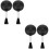 4Pièces Mini Souffleur Noir Pour Nettoyage Clavier Objectifs Caméra 7