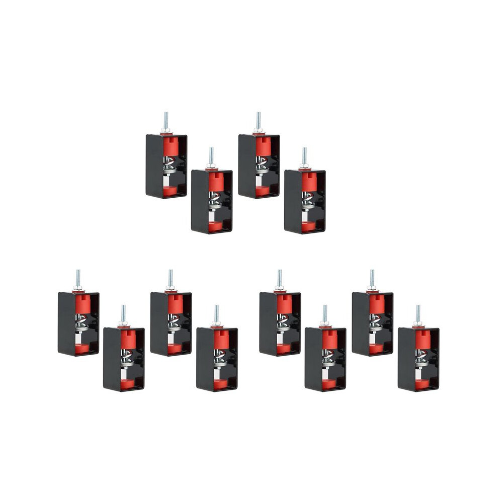 12Pack Ceiling Vibration Damping Mounts, Spring Vibration Isolator For Soundproof And Shockproof For Theater Studio 6032368572916
