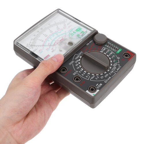 5Pièces Testeur Voltage Courant Résistance Analogique ABS Compact 2