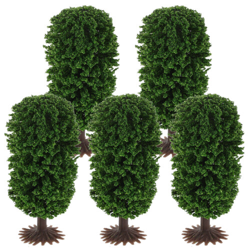 10Pièces Arbres De Polyvalents Pour Diorama Train 1