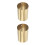 2Pièces Embouts Inox Rampe Escalier Accessoires Fixation Durable 7