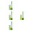 4Pièces Vert Hydratant Longue Tenue 6