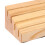 5Pièces Support À Cartes En Bois De Pin Khaki Multi-Emplacements 6